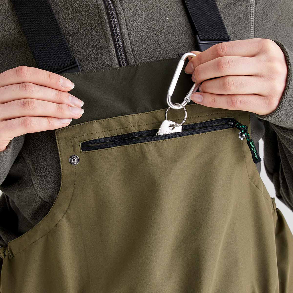Ridgeline Ladies Agri Pro Bib & Brace - Deep Forest