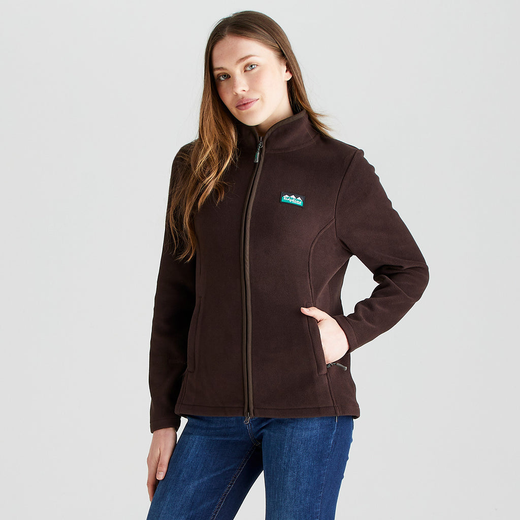 Ridgeline Ladies Brenna Fleece - Deep Bark