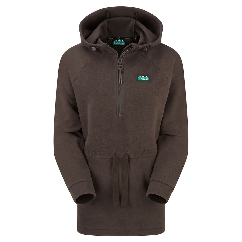 Ridgeline Ladies Malin Smock - Deep Bark