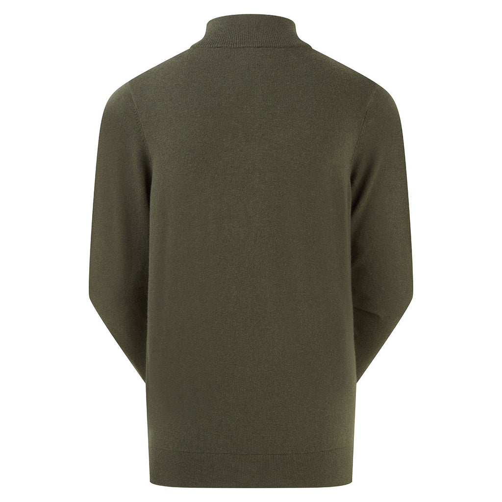 Ridgeline Ladies Melford Knit 1/4 Zip - Deep Forest