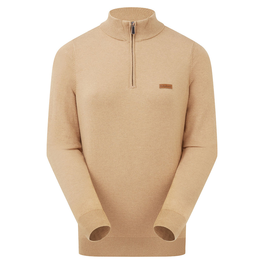 Ridgeline Ladies Melford Knit 1/4 Zip - Sienna