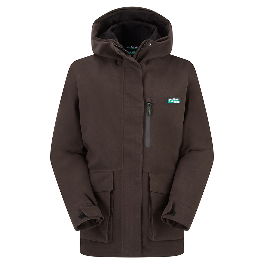 Ridgeline Ladies Rhea Jacket - Deep Bark