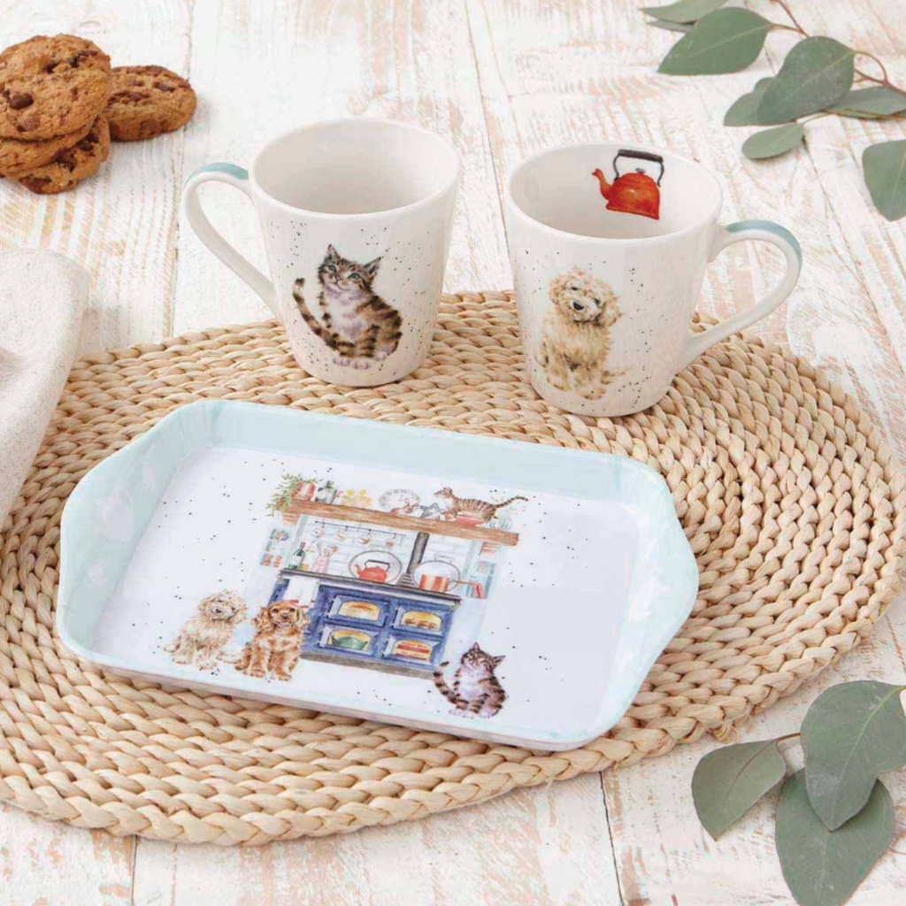 Wrendale Country Kitchen Mug & Tray Set