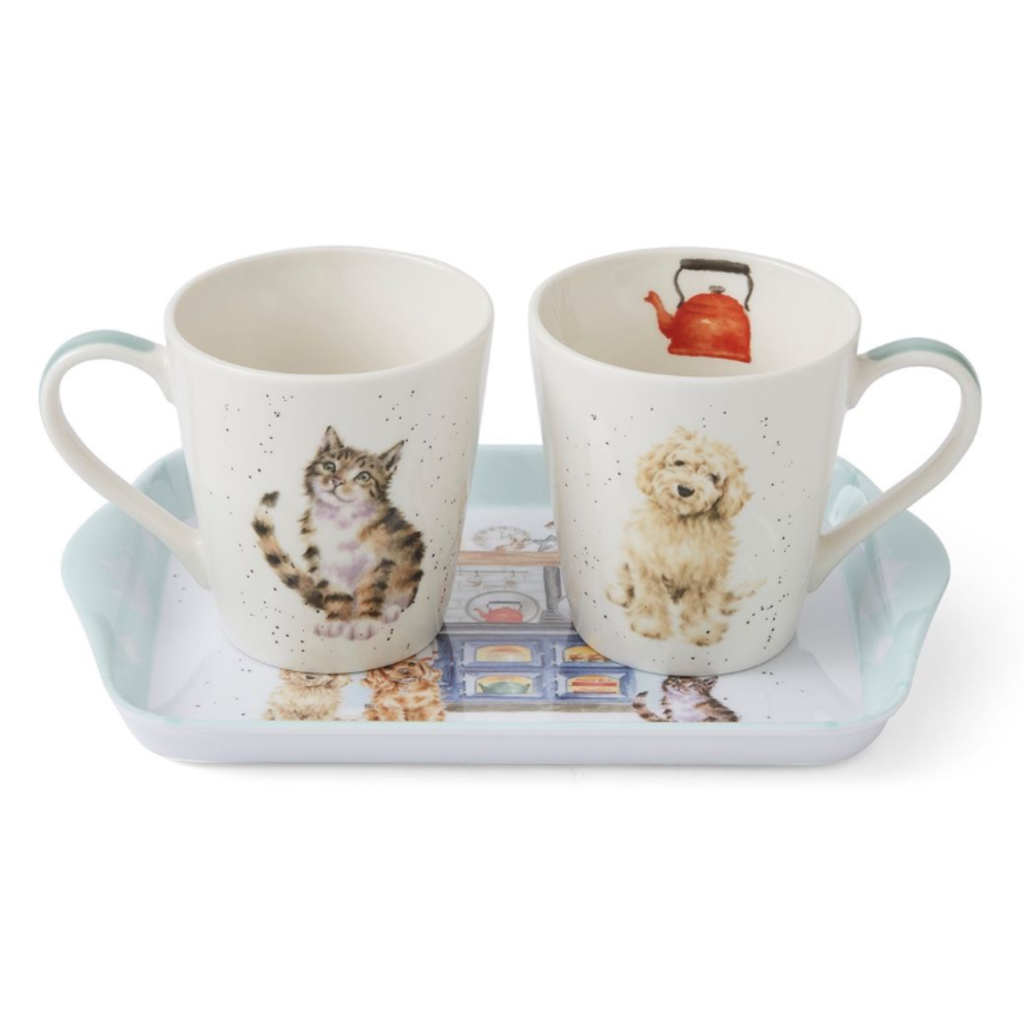 Wrendale Country Kitchen Mug & Tray Set