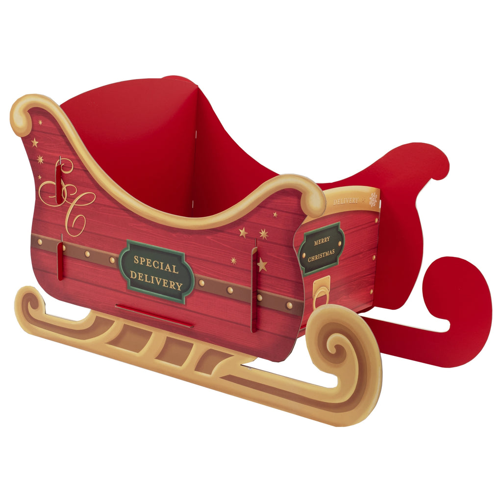 Platinum Christmas Large Sleigh Gift Box