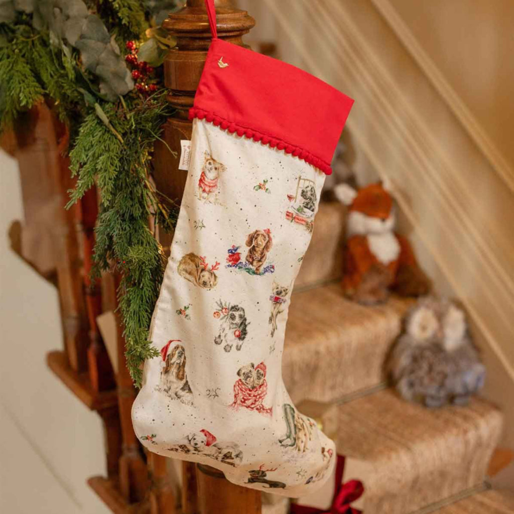 Wrendale Christmas Stocking A Pawsome Christmas