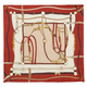 Joules Bloomfield Scarf - Burnt Orange Bridle