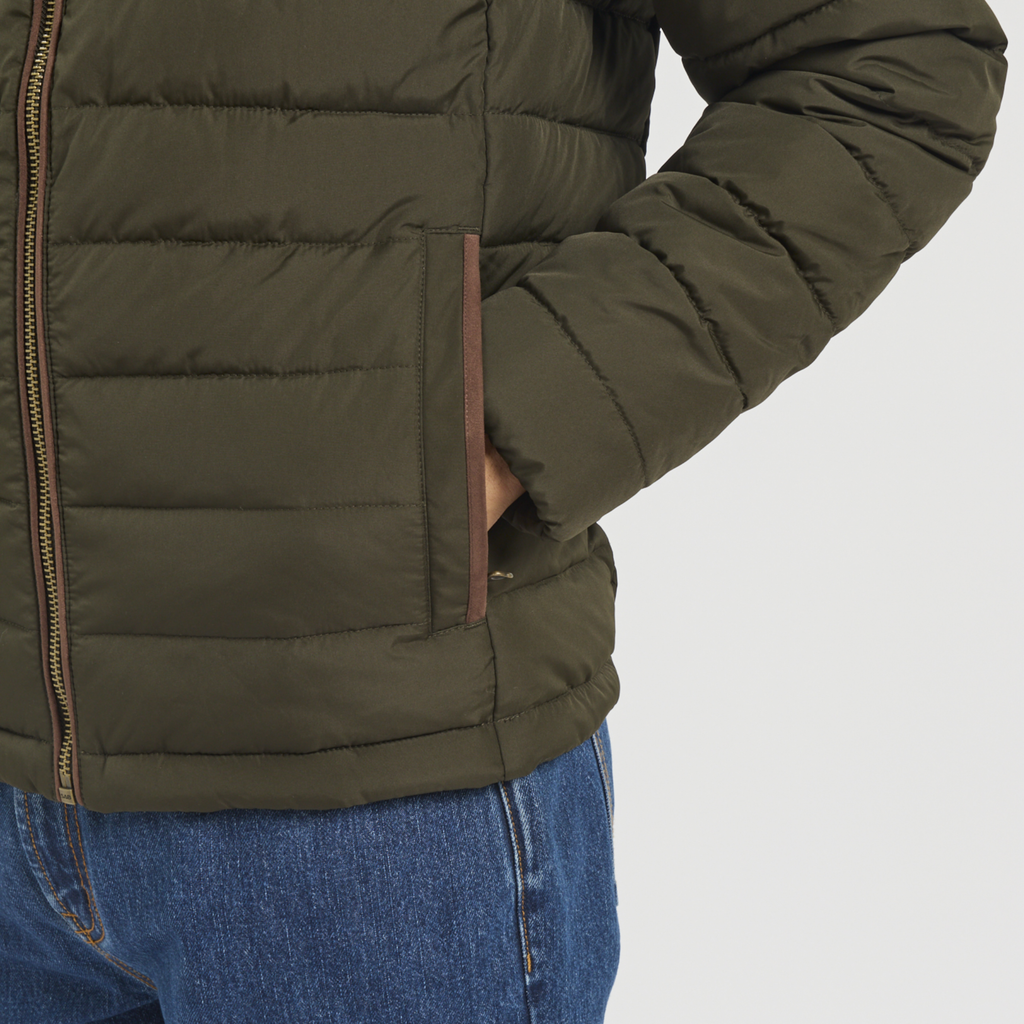 Joules Mens Heritage Padded Jacket - Green