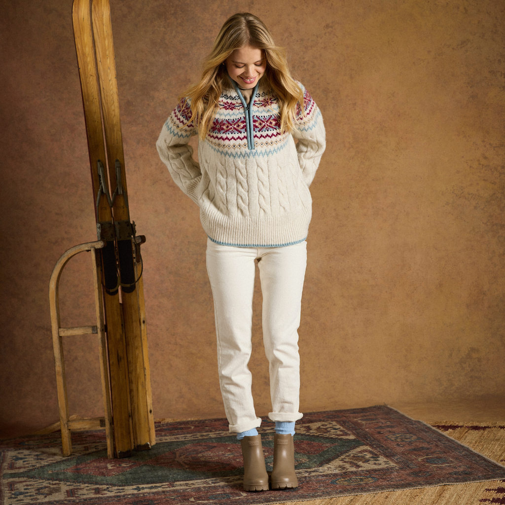 Joules Ladies Allaway Jumper - Cream