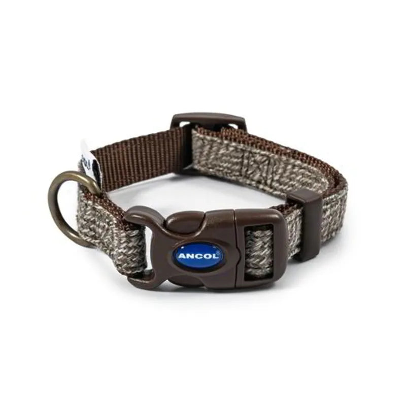 Ancol Heritage Collection Adjustable Collar - Herringbone