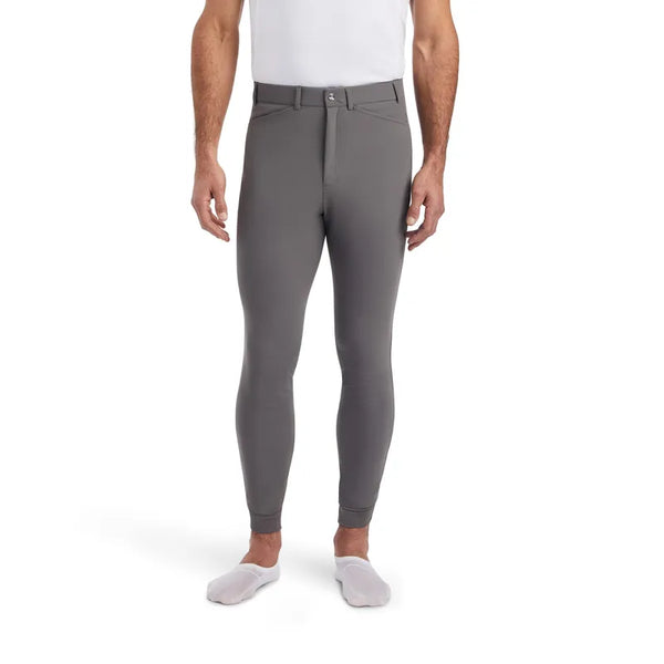 Ariat Mens Tri Factor Grip Knee Patch Breech - Plum Grey