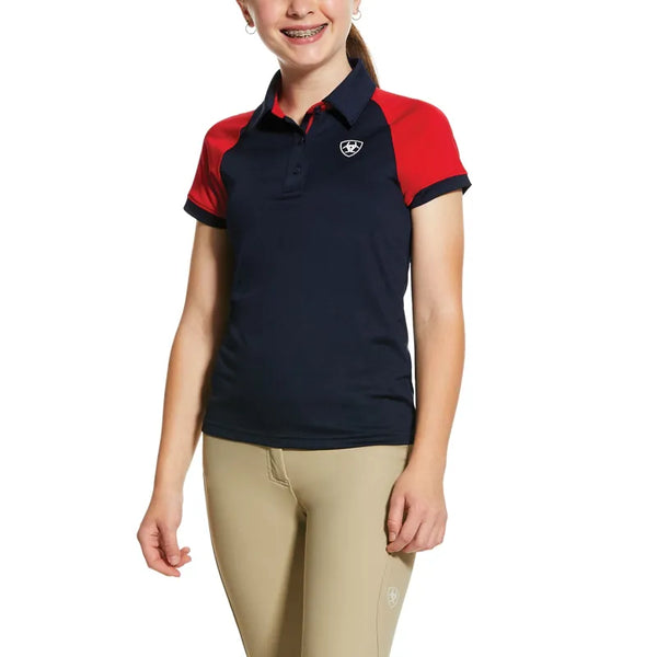 Ariat Youth Team 3.0 Polo - Navy