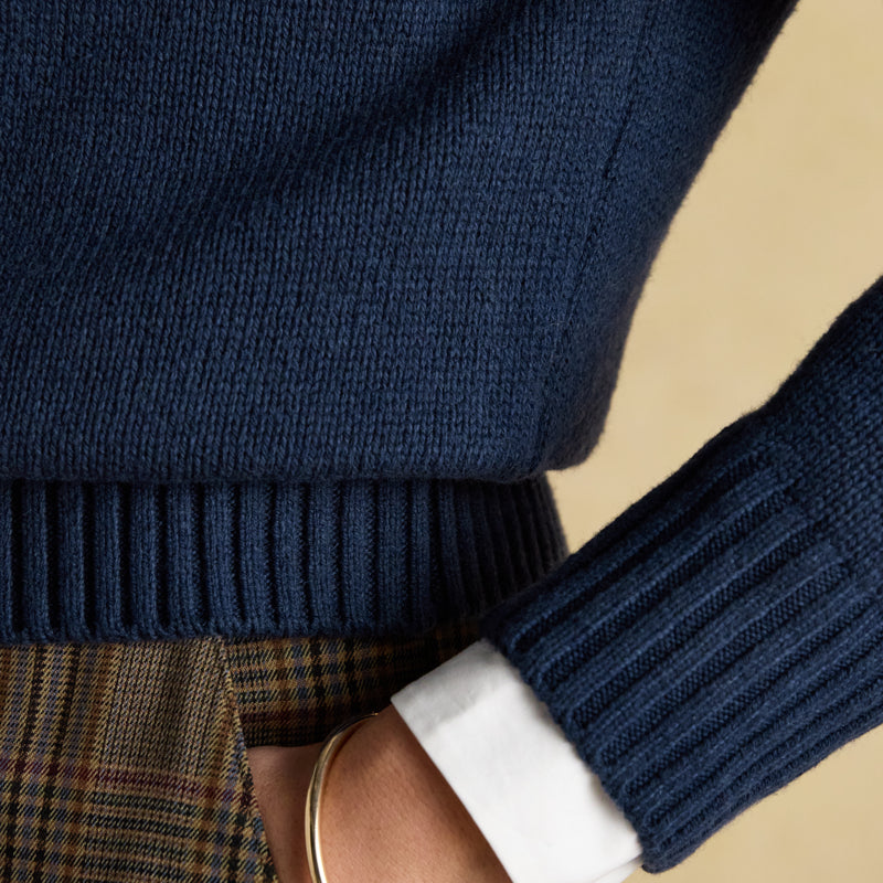 Joules Ladies Monty Dog Jumper - Navy