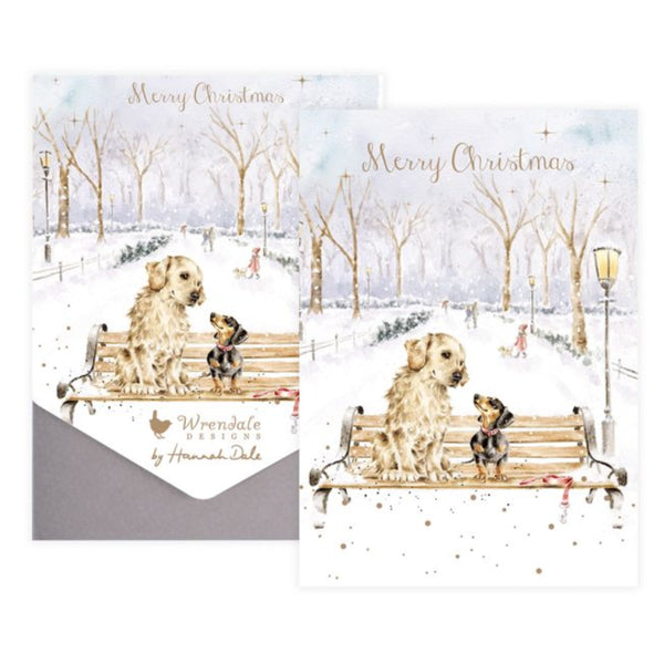 Wrendale Winter Walks Christmas Card Pack
