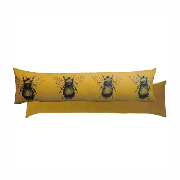 Evans Lichfield Gold Bee Draught Excluder - Gold