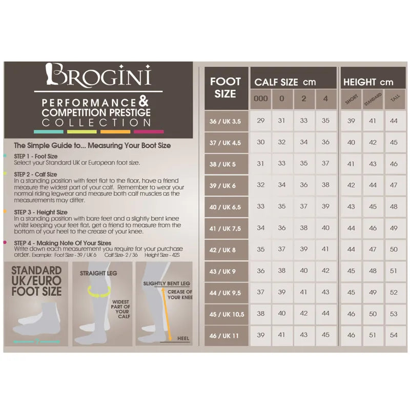 Brogini Como 3D Stretch Leather Boots - Black