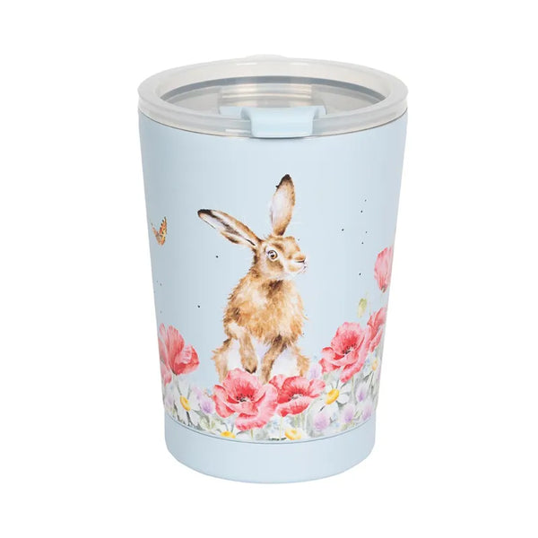Wrendale Field of Flowers Hare Travel Cup