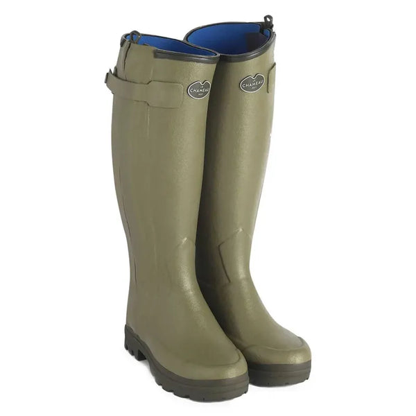 Le Chameau Ladies Chasseur Neoprene Lined Boot - Vert Vierzon