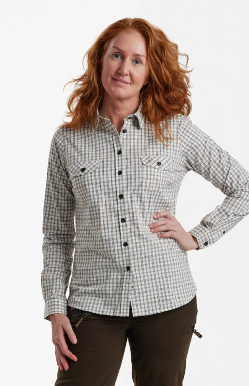 Deerhunter Lady Harper Shirt - Green Check