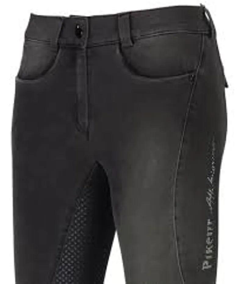 Pikeur Ladies Laure Jeans Breeches - Black