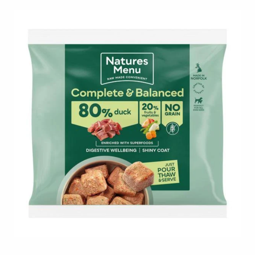 Natures Menu Duck Nuggets - 1kg