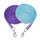 Elico Soft Feel Lunge Rein - Purple/Pink/Sky Blue