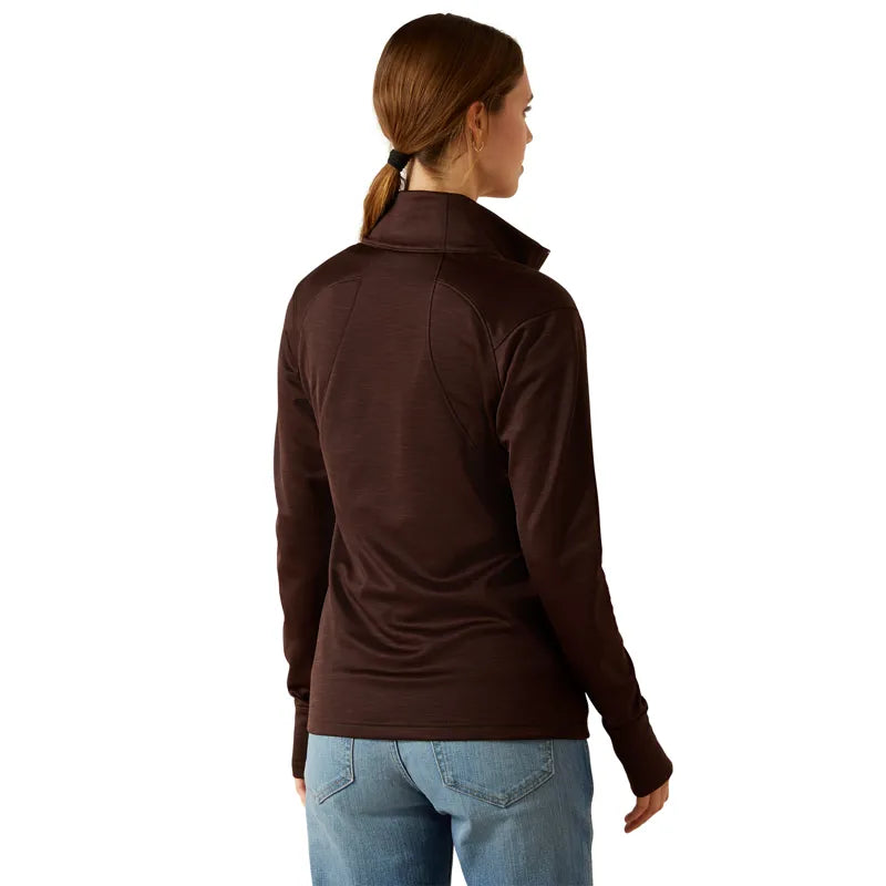 Ariat Ladies Team EQ 1/2 Zip Pullover - Java