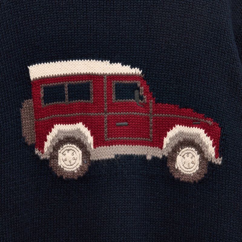 Joules Boys Cracking 4x4 Jumper - Navy