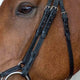 Fairfax Bridle Snaffle Cheek Piece - Brown