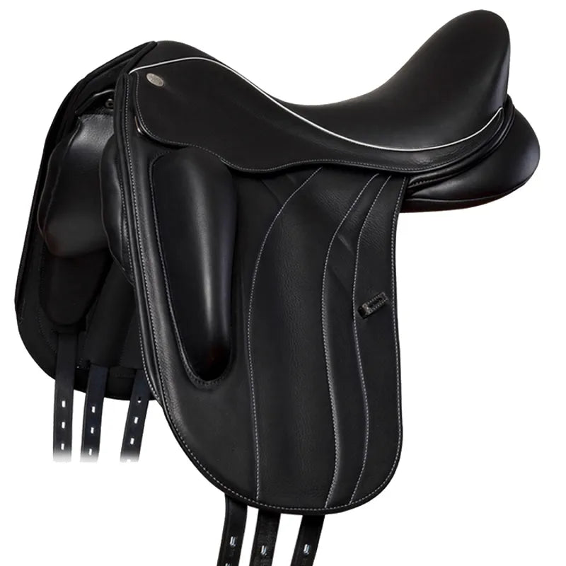 Fairfax Rebecca Monoflap Dressage Saddle - Black
