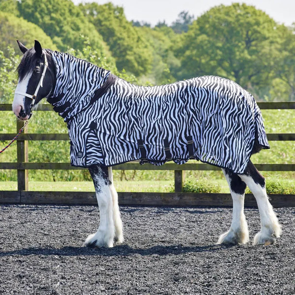 Firefoot Zebra Print Fly Rug