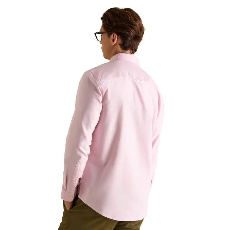 Joules Mens Oxford Classic Fit Shirt - Pink