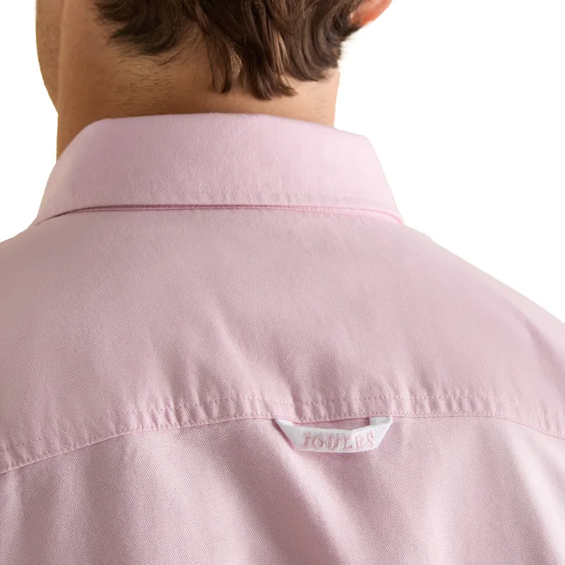 Joules Mens Oxford Classic Fit Shirt - Pink