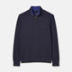Joules Mens Alistair Quarter Zip Sweatshirt - Navy