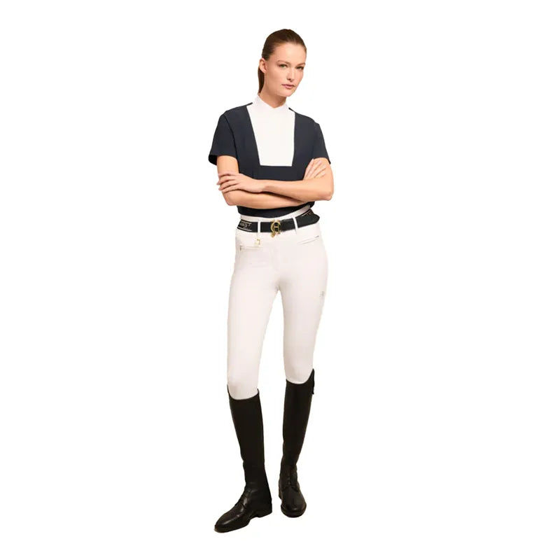 Holland Cooper Gatcombe Short Sleeve Showshirt - Ink Navy