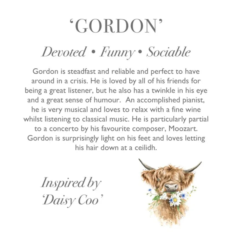 WRENDALE GORDON HIGHLAND COW - O/S