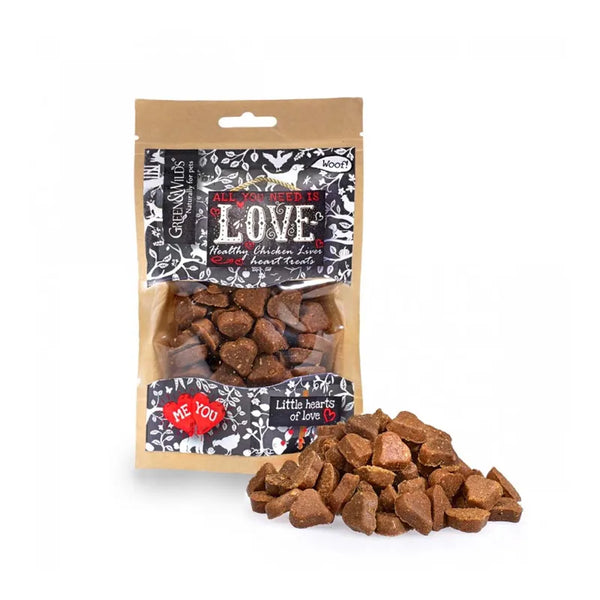 Green and Wilds Love Hearts Treats