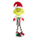 Rosewood Grinch Rope Body Toy