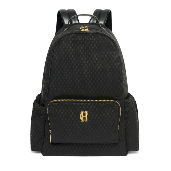Holland Cooper Burghley Backpack - Black Monogram