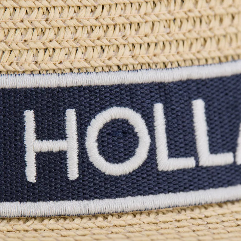 Holland Cooper Francesca Hat - Natural Navy