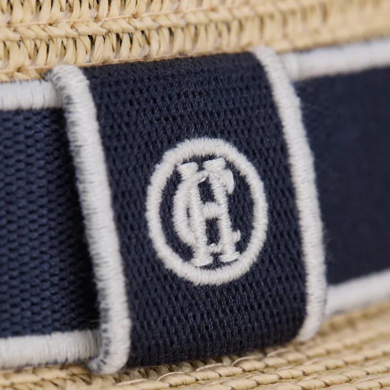 Holland Cooper Francesca Hat - Natural Navy