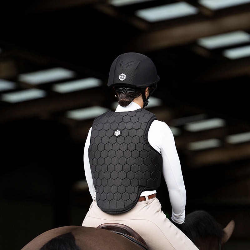Charles Owen Hexa Childs Body Protector - Black