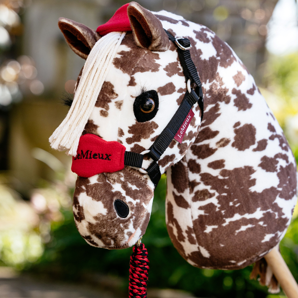 LeMieux Hobby Horse Vogue Headcollar and Leadrope - Chilli