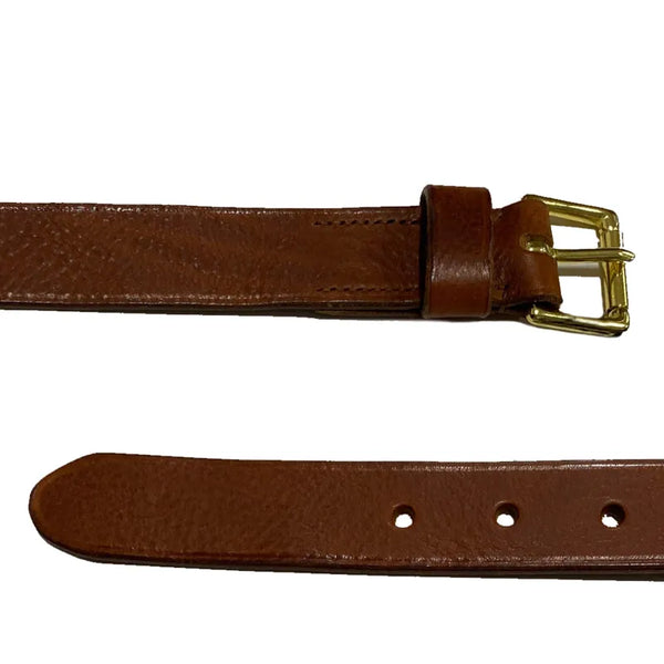 Hide and Collars York Leather Belt Tan