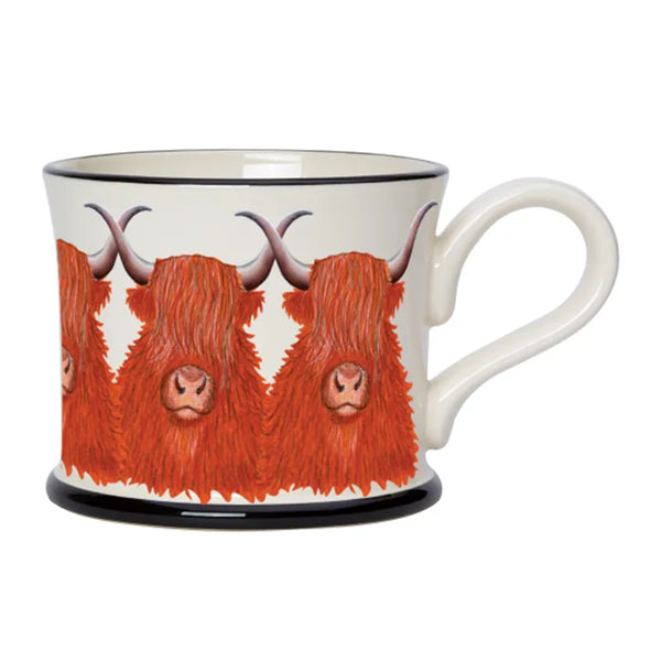 Moorland Pottery Highland Cow Mug