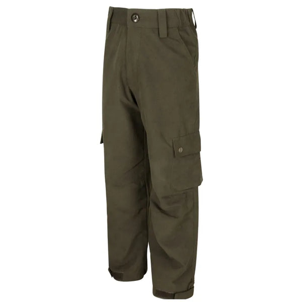 Hoggs of Fife Junior Struther Waterproof Trousers - Green