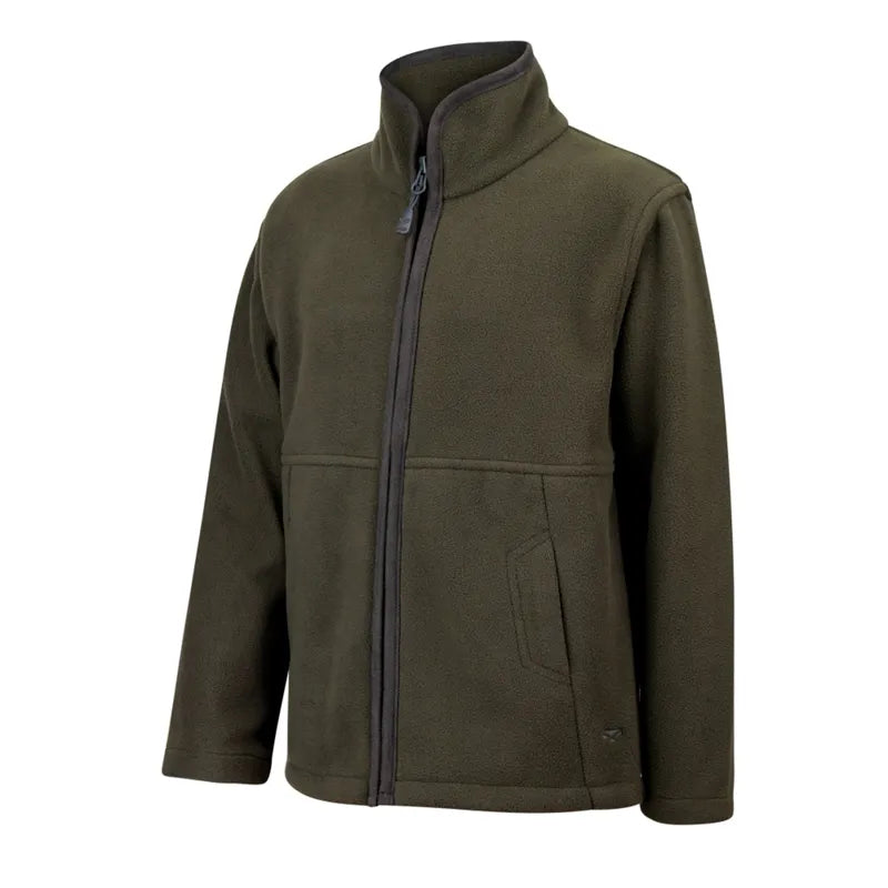 Hoggs of Fife Junior Woodhall Fleece Jacket - Green