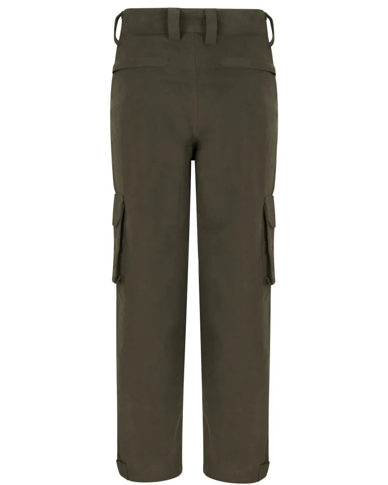 Hoggs of Fife Junior Struther Waterproof Trousers - Green