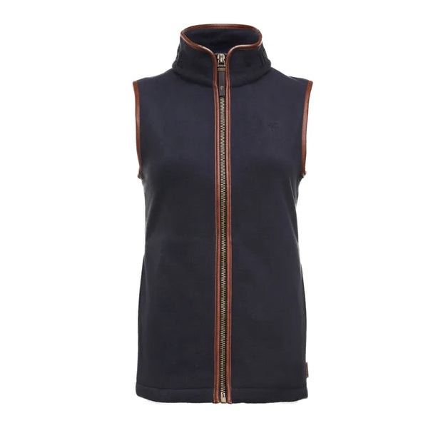 Holland Cooper Country Fleece Gilet - Ink Navy