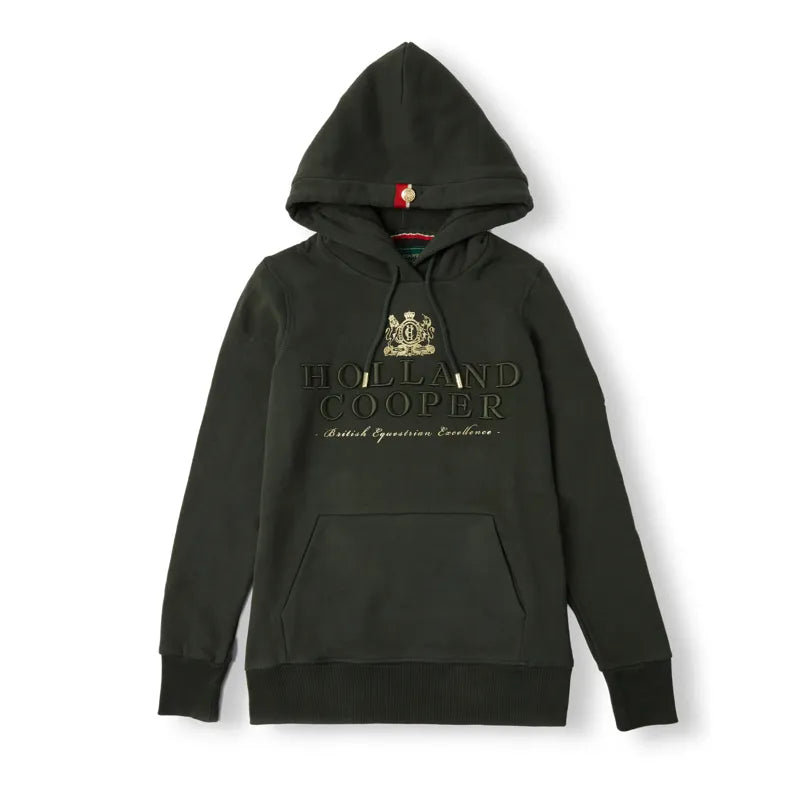 Holland Cooper Heritage Hoodie - Racing Green